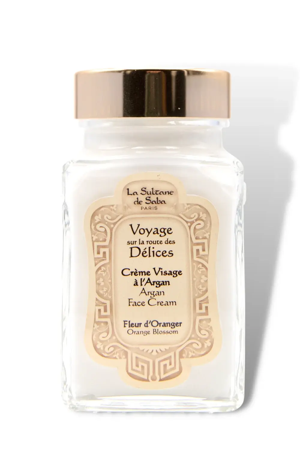 Крем для лица с аргановым маслом и цветками апельсина Voyage Delices face cream