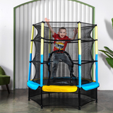 Батут DFC JUMP KIDS 55" желто-синий фото №8