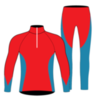 Nordski Jr Active детский лыжный комбинезон red-blue - 9
