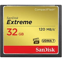 Карта памяти SanDisk 32GB Extreme CompactFlash 120MB/s UDMA7