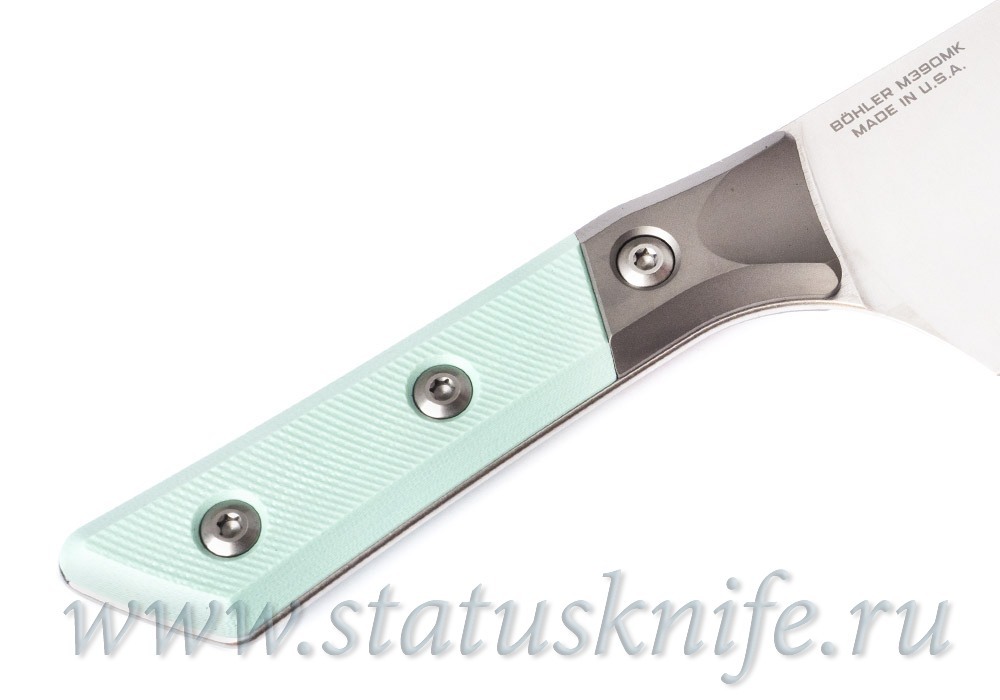 Нож Microtech Kitchen Chef Caribbean Blue 3000B-10CA Bolster