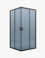 Душевое ограждение IVA E3SB100T 1000*1000*2000 (без поддона) тонированное стекло 6 мм