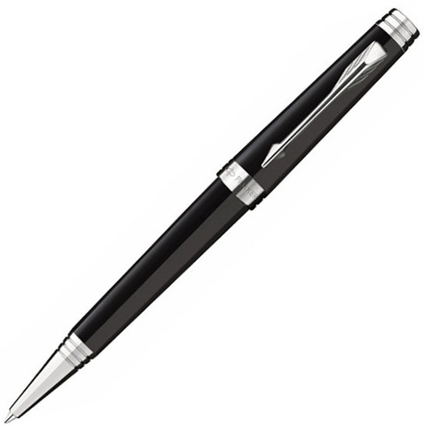 Ручка шариковая Parker Premier K560 Lacque Black ST (S0887880)