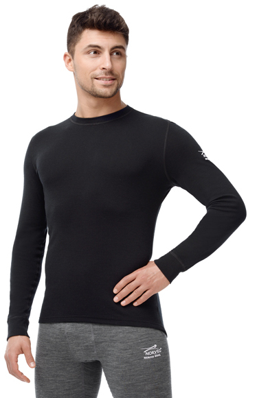 Термобелье Футболка Norveg Soft Shirt мужская с длинным рукавом