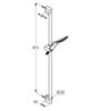 Kludi Fizz 6764005-00 Душевой гарнитур, цвет: хром