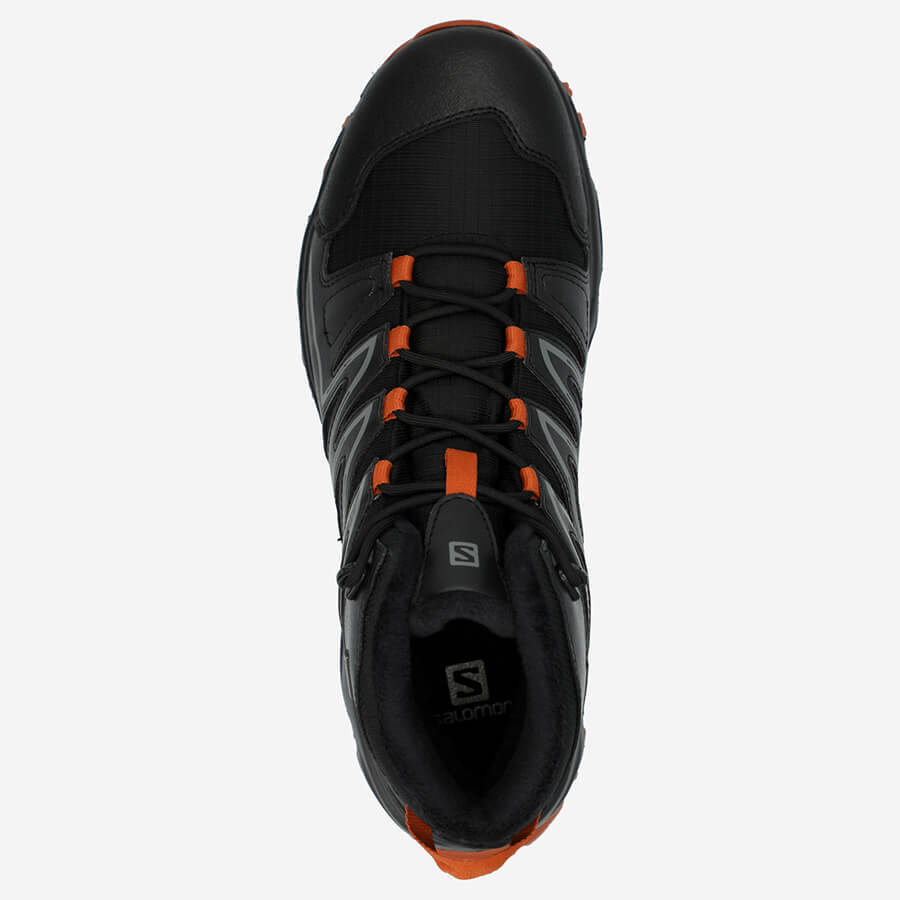 Мужские утепленные ботинки Salomon Cruzano 3 Mid GTX черные - 4