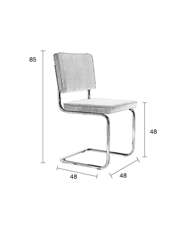 Стул Zuiver Ridge Rib