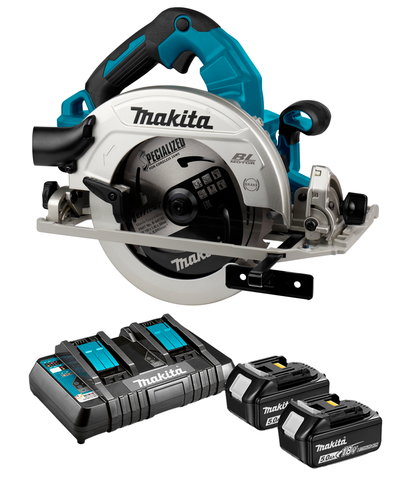 Аккумуляторная дисковая пила Makita DHS783ZJU с набором