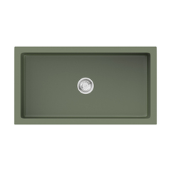 Omoikiri 4997076 Мойка Mikura 76-OL Natceramic/olive фото