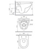 Am.Pm C701700WH Spirit V2.0 подвесной унитаз FlashClean