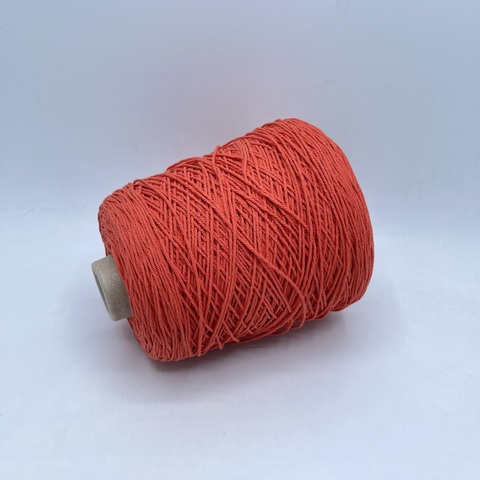Filati BE.MI.VA (пр.Италия), art- Tricot 130м/100гр, 100%Хлопок , цвет- Красный апельсин ,арт.24591