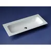 Ceramica Nova Grace CN7013WX Раковина накладная без отверстия под смеситель, 101x45.7, цвет: белый