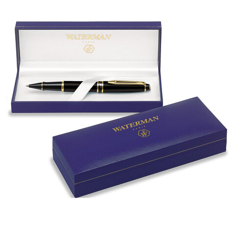 Ручка-роллер Waterman Phileas Solid Black GT (S0288310)
