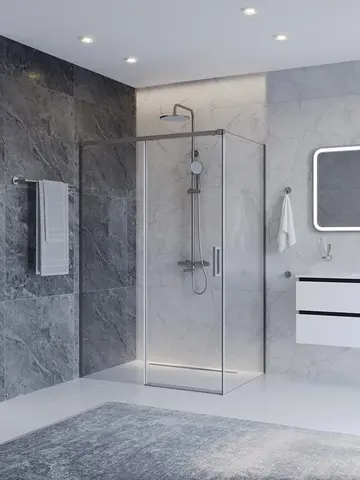 Cezares PLANE-AH-1-130/90-C-IN Душевой уголок
