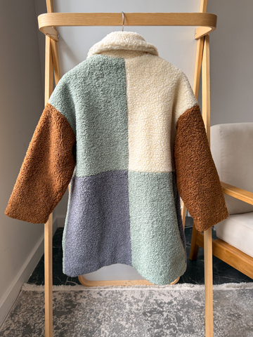 Новое пальто из экомеха Stella McCartney, 116