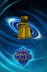 Металлический пин "Doctor Who: Dalek"