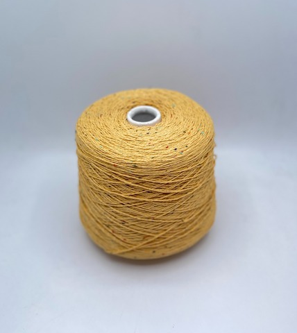 Luxury Selection by Ri.Go(пр.Италия), art-Samba , 240м/100гр, 75%Хлопок 25%Вискоза , цвет-Желтый,твидовый ,арт.29260
