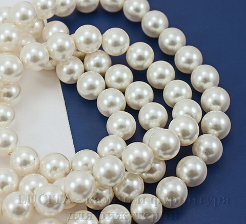 5810 Хрустальный жемчуг Сваровски Crystal White круглый 12 мм (Картинка)