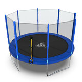 Батут DFC Trampoline Fitness с сеткой 12ft фото №0