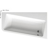 Ravak C821000000 Ванна 10° 170х100 P белая
