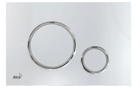 Alcaplast M771 Кнопка управления для скрытых систем инсталляции, арт.M771, хром-глянец/хром-мат