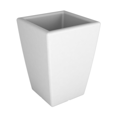 Кашпо "Flox" P 680 белый ЭкоПром(500x500x680см;7кг;Белый) - арт.557106