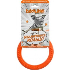 Doglike Tug and Twist снаряд для дрессировки средний (оранжевый) 26,5 см