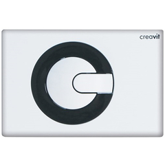 Creavit Power GP5001.02 Кнопка для инсталляции, цвет: чёрный,белый фото