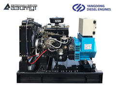 Дизельный генератор Азимут АД-10С-230-2РМ55 Yangdong однофазный с автозапуском