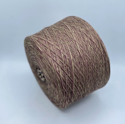 (Авторская смотка) Millefili (пр.Италия),art-Arhimederws 360м/100 гр. 40%Шерсть, 40%Хлопок, 20%Полиамид, цвет-Грибная поляна,арт-33159