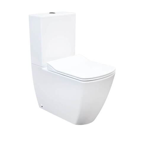 Creavit Elegant EG360-00CB00E-0000 Унитаз напольный с биде, цвет: белый