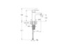 VitrA Flow Soft A4300936EXP Смеситель для раковины большой, черный матовый