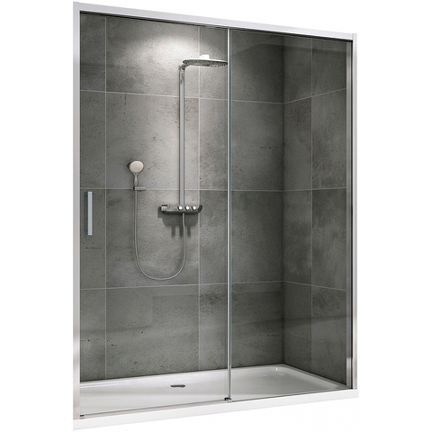 Abber Komfort AG93150 Душевая дверь, цвет: хром