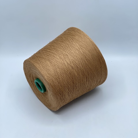 Бобинная пряжа,Cotton combed, 1693м. 100%Хлопок, Кэмел(793), 39078
