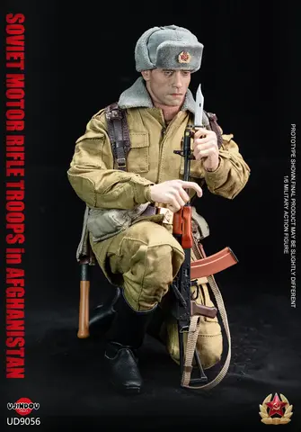 Фигурка Советский мотострелок в Афганистане масштаб 1/6