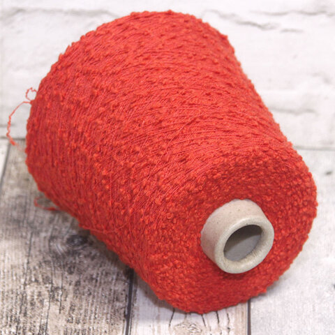Хлопок фасонный LINEAPIU SOFTY 750 красный морковный
