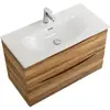 BelBagno MARINO-CER-MINI-900-2C-SO-RR-P База под раковину подвесная с двумя выкатными ящиками, Rovere Rustico, 896x390x500