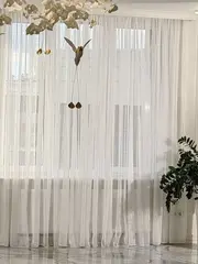 Тюль лен Дождик 500х260 см