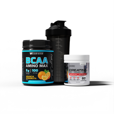 Набор BCAA + креатин + шейкер Soul Way