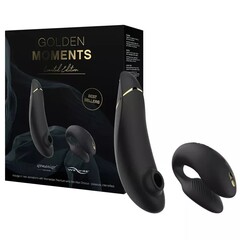 Womanizer Premium + WE-VIBE Chorus - GOLDEN MOMENTS Collection limited edition Мастурбатор