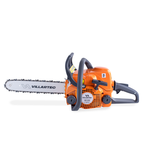 Пила цепная бензиновая 2 л.с., шина 35 см VILLARTEC SB 018 Legend, цепь 3/8", 1,3 мм, 50 зв., 1101180001