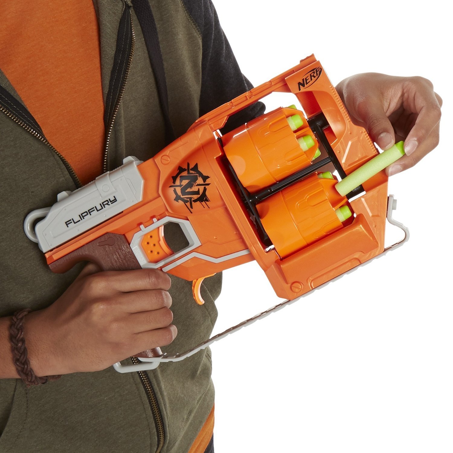 Nerf бластер Зомби Переворот
