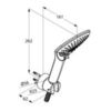 Kludi Fizz 6775005-00 Душевой набор, цвет: хром