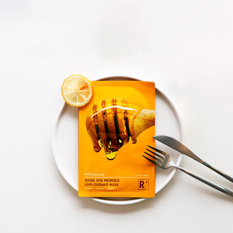 Тканевая маска с прополисом Dr Ceuracle Royal Vita Propolis Antioxidant Mask