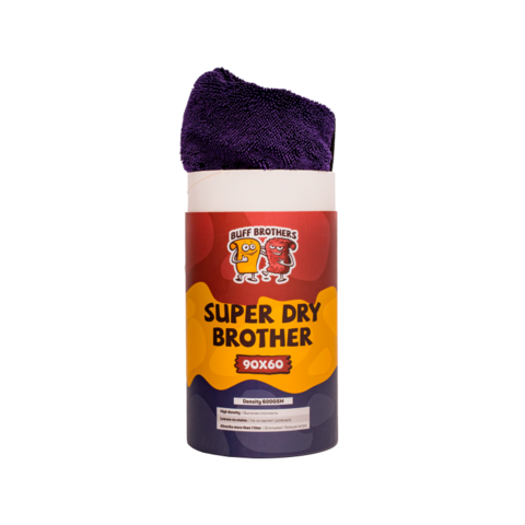 BUFF BROTHERS Микрофибра для сушки SUPER DRY BROTHER DARK BLUE 90x60