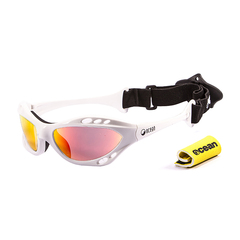 Спортивные очки OCEAN Cumbuco White / Revo Orange Polarized lenses