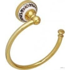 "GOLD BOGEMA" Полотенцедержатель кольцо FX-78511G