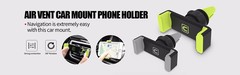 Автомобильный держатель для смартфона на систему вентиляции.