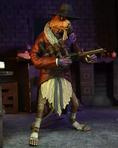Коллекционная фигурка NECA Universal Monsters x TMNT: Ultimate Splinter as Van Helsing