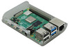 Корпус для Raspberry Pi 4 (LT-4A01 / пластик / прозрачный)